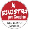 Logo Sinistra per Sondrio Del Curto Sindaco